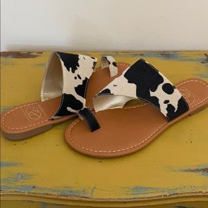 Cowhide Sandals